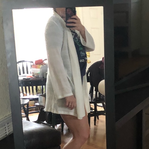 Stitch fix White long cardigan - Picture 2 of 3